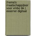 Thema's maatschappijleer voor VMBO bk | Essener digitaal