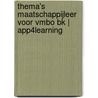 Thema's maatschappijleer voor VMBO bk | App4learning by Merijn Brada