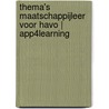 Thema's Maatschappijleer voor HAVO | App4learning door Onbekend