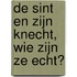 De Sint en zijn knecht, wie zijn ze echt?