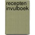 Recepten invulboek