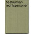 Bestuur van rechtspersonen
