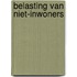 Belasting van niet-inwoners