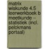 Matrix Wiskunde 4.5 Leerwerkboek B Meetkunde – Statistiek (incl. Pelckmans Portaal)