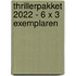 Thrillerpakket 2022 - 6 x 3 exemplaren