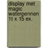 Display met Magic waterpennen 1T x 15 ex.