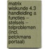 Matrix Wiskunde 4.3 Handleiding A Functies – Stelsels – Telproblemen (incl. Pelckmans Portaal)