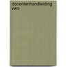 Docentenhandleiding vwo door Onbekend