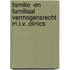 Familie -en familiaal vermogensrecht m.i.v. clinics