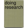 Doing research door Nel Verhoeven