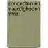 Concepten en vaardigheden vwo