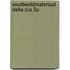 Voorbeeldmateriaal Delta D/A 3u