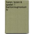 Horen, lezen & spelen 1 bariton/euphonium TC