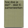 Hoe doe je dat? - deel 6 - Samenwerken door Mariska Bijvank