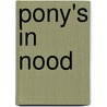 Pony's in nood door Suzanne Knegt