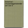 Botanical - Verjaardagskalender - Set van 5 door Interstat