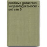 Positieve gedachten - Verjaardagskalender - Set van 5 door Interstat