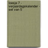 Loesje 7 - Verjaardagskalender - set van 5 door Interstat