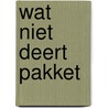 Wat niet deert pakket by Nicolet Steemers