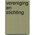 Vereniging en stichting