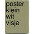 Poster Klein wit visje
