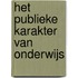 Het publieke karakter van onderwijs