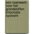 Een raamwerk voor het Grondstoffen Informatie Systeem