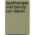 Speltherapie met behulp van dieren