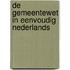 De gemeentewet in eenvoudig Nederlands