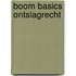 Boom Basics Ontslagrecht