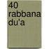 40 Rabbana Du'a