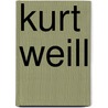Kurt Weill door Pieter Bergé
