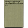 Landelijke rapportage Cliëntervaringsonderzoek Wmo by M. Out