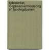 Tijdskrediet, loopbaanvermindering en landingsbanen door Onbekend