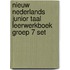 Nieuw Nederlands Junior Taal leerwerkboek groep 7 set