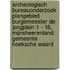 Archeologisch Bureauonderzoek Plangebied Burgemeester de Jongplein 1 - 16, Mijnsheerenland, Gemeente Hoeksche Waard