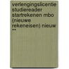 Verlengingslicentie Studiereader Startrekenen MBO (nieuwe rekeneisen) NIEUW ** by Unknown