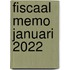 Fiscaal Memo januari 2022