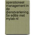 Operationeel management in de dienstverlening, 5e editie met MyLab NL
