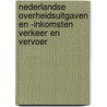 Nederlandse overheidsuitgaven en -inkomsten verkeer en vervoer by Sytze Rienstra