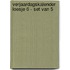 Verjaardagskalender Loesje 6 - Set van 5