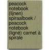 Peacock notebook (lijnen) spiraalboek / Peacock notebook (ligné) carnet à spirale door Onbekend