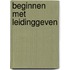 Beginnen met leidinggeven
