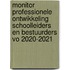 Monitor Professionele ontwikkeling schoolleiders en bestuurders VO 2020-2021
