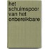 Het schuimspoor van het onbereikbare
