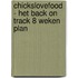 Chickslovefood - Het back on track 8 weken plan