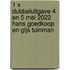 1 x Dubbeluitgave 4 en 5 mei 2022 Hans Goedkoop en Gijs Tuinman