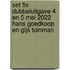 Set 5x Dubbeluitgave 4 en 5 mei 2022 Hans Goedkoop en Gijs Tuinman
