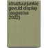 Structuurjunkie gevuld display (augustus 2022)