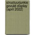 Structuurjunkie gevuld display (april 2022)